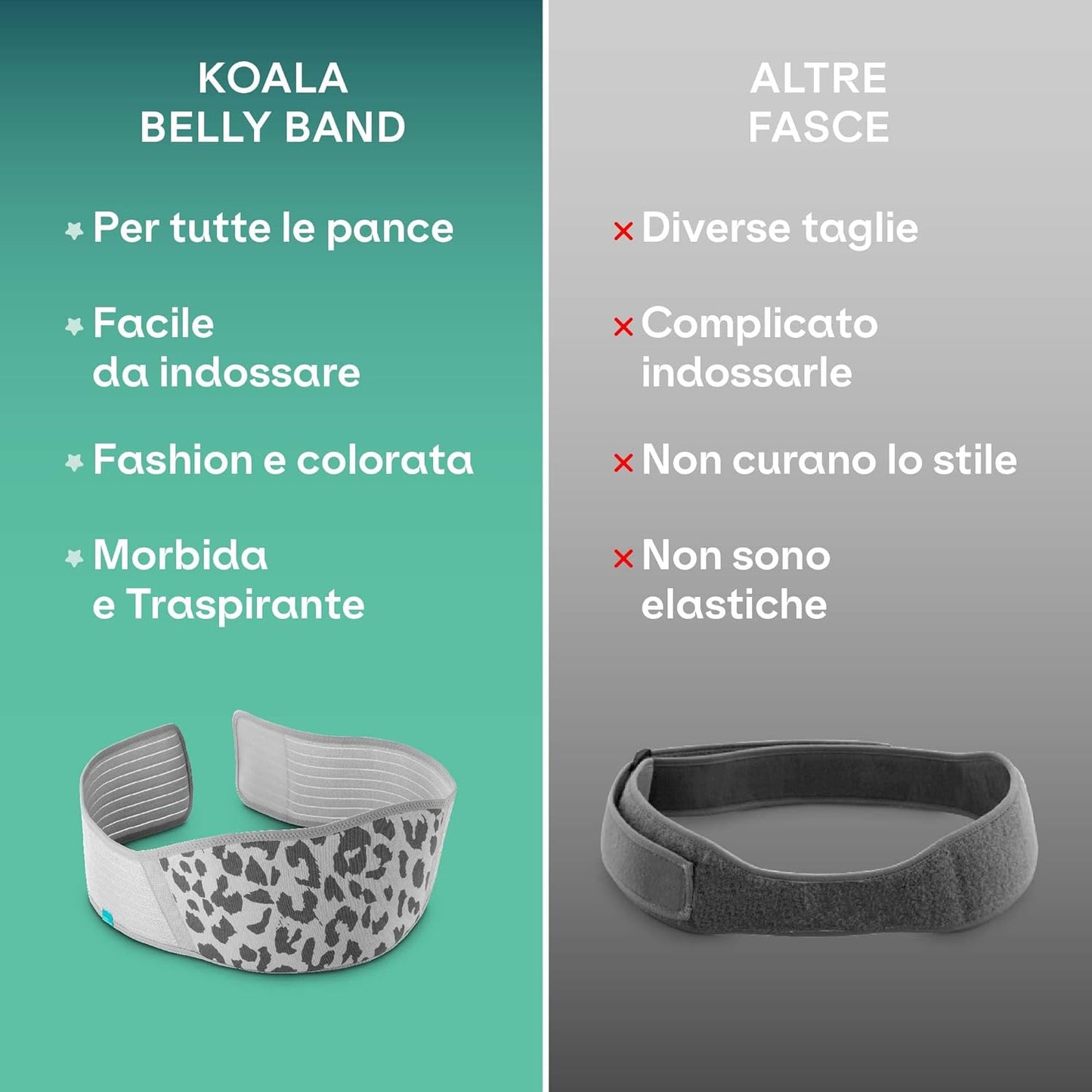 Fascia gravidanza sostegno pancia e schiena